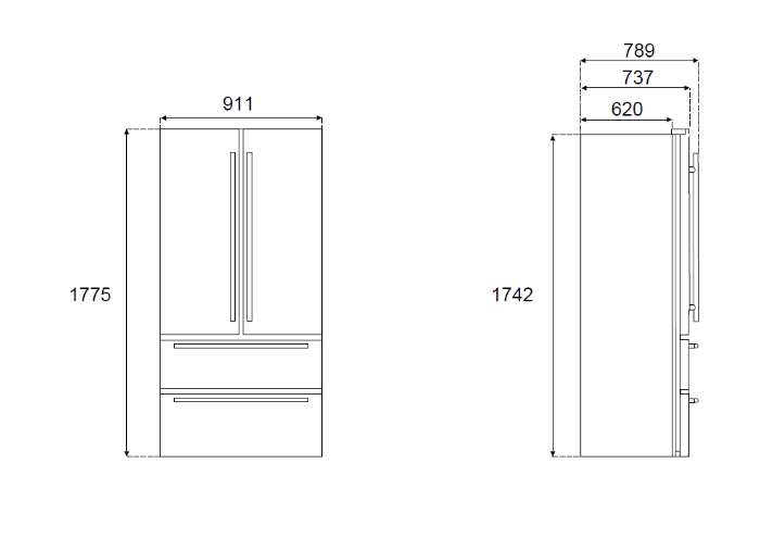 90cm French door | Bertazzoni